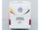 Daimler Tourrider Coach Bus Germany National Football Team White with Graphics International Federation of the Global Game Series Limited Edition to 504 pieces Worldwide 1/87 (HO) Diecast Model Iconic Replicas 87-0721