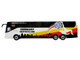 Daimler Tourrider Coach Bus Germany National Football Team White with Graphics International Federation of the Global Game Series Limited Edition to 504 pieces Worldwide 1/87 (HO) Diecast Model Iconic Replicas 87-0721