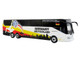 Daimler Tourrider Coach Bus Germany National Football Team White with Graphics International Federation of the Global Game Series Limited Edition to 504 pieces Worldwide 1/87 (HO) Diecast Model Iconic Replicas 87-0721