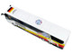 Daimler Tourrider Coach Bus Germany National Football Team White with Graphics International Federation of the Global Game Series Limited Edition to 504 pieces Worldwide 1/87 (HO) Diecast Model Iconic Replicas 87-0721