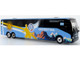 Prevost X3 45 Coach Bus Argentina National Football Team Blue with Graphics International Federation of the Global Game Series Limited Edition to 504 pieces Worldwide 1/87 (HO) Diecast Model Iconic Replicas 87-0723