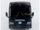 Prevost X3 45 Coach Bus Argentina National Football Team Blue with Graphics International Federation of the Global Game Series Limited Edition to 504 pieces Worldwide 1/87 (HO) Diecast Model Iconic Replicas 87-0723