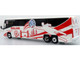 MCI D4520 Coach Bus England National Football Team White with Graphics International Federation of the Global Game Series Limited Edition to 504 pieces Worldwide 1/87 (HO) Diecast Model Iconic Replicas 87-0724