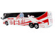 MCI D4520 Coach Bus England National Football Team White with Graphics International Federation of the Global Game Series Limited Edition to 504 pieces Worldwide 1/87 (HO) Diecast Model Iconic Replicas 87-0724 MCI D4520 Coach Bus England National Football Team White with Graphics International Federation of the Global Game Series Limited Edition to 504 pieces Worldwide 1/87 (HO) Diecast Model Iconic Replicas 87-0724
