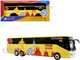 Daimler Tourrider Coach Bus Spain National Football Team Yellow with Graphics International Federation of the Global Game Series Limited Edition to 504 pieces Worldwide 1/87 (HO) Diecast Model Iconic Replicas 87-0726
