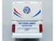 Van Hool CX 45 Coach Bus Netherlands National Football Team White with Graphics International Federation of the Global Game Series Limited Edition to 504 pieces Worldwide 1/87 (HO) Diecast Model Iconic Replicas 87-0730