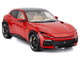 2022 Ferrari Purosangue Rosso Corsa Red with Black Top 1/18 Diecast Model Car Polistil 18FE02020-WB 2022 Ferrari Purosangue Rosso Corsa Red with Black Top 1/18 Diecast Model Car Polistil 18FE02020-WB