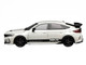 Honda Civic Type R FL5 RHD Right Hand Drive HKS White with Black Stripes 1/64 Diecast Model Car MotorHelix M65319 Honda Civic Type R FL5 RHD Right Hand Drive HKS White with Black Stripes 1/64 Diecast Model Car MotorHelix M65319