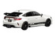 Honda Civic Type R FL5 RHD Right Hand Drive HKS White with Black Stripes 1/64 Diecast Model Car MotorHelix M65319 Honda Civic Type R FL5 RHD Right Hand Drive HKS White with Black Stripes 1/64 Diecast Model Car MotorHelix M65319