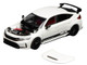 Honda Civic Type R FL5 RHD Right Hand Drive HKS White with Black Stripes 1/64 Diecast Model Car MotorHelix M65319 Honda Civic Type R FL5 RHD Right Hand Drive HKS White with Black Stripes 1/64 Diecast Model Car MotorHelix M65319