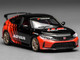 Honda Civic Type R FL5 RHD Right Hand Drive ADVAN Black and Red 1/64 Diecast Model Car MotorHelix M65341