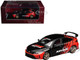 Honda Civic Type R FL5 RHD Right Hand Drive ADVAN Black and Red 1/64 Diecast Model Car MotorHelix M65341