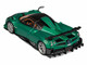 Pagani Imola Emerald Green Metallic with Carbon Top and Extra Wheels 1/64 Diecast Model Car CM Model CM64-IMOLA-10 Pagani Imola Emerald Green Metallic with Carbon Top and Extra Wheels 1/64 Diecast Model Car CM Model CM64-IMOLA-10