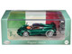 Pagani Imola Emerald Green Metallic with Carbon Top and Extra Wheels 1/64 Diecast Model Car CM Model CM64-IMOLA-10 Pagani Imola Emerald Green Metallic with Carbon Top and Extra Wheels 1/64 Diecast Model Car CM Model CM64-IMOLA-10