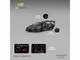 McLaren Senna GTR Dark Gray Metallic with Carbon Hood and Black Top 1/64 Diecast Model Car CM Model CM64-SENNAGTR-13