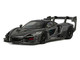 McLaren Senna GTR Dark Gray Metallic with Carbon Hood and Black Top 1/64 Diecast Model Car CM Model CM64-SENNAGTR-13 McLaren Senna GTR Dark Gray Metallic with Carbon Hood and Black Top 1/64 Diecast Model Car CM Model CM64-SENNAGTR-13