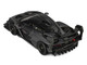 McLaren Senna GTR Dark Gray Metallic with Carbon Hood and Black Top 1/64 Diecast Model Car CM Model CM64-SENNAGTR-13 McLaren Senna GTR Dark Gray Metallic with Carbon Hood and Black Top 1/64 Diecast Model Car CM Model CM64-SENNAGTR-13