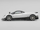 Pagani Zonda F Pearl White with Black Top 1/64 Diecast Model Car CM Model CM64-ZONDAF-01