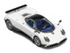 Pagani Zonda F Pearl White with Black Top 1/64 Diecast Model Car CM Model CM64-ZONDAF-01 Pagani Zonda F Pearl White with Black Top 1/64 Diecast Model Car CM Model CM64-ZONDAF-01