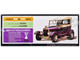 Skill 2 Model Kit 1927 Ford Model T Touring 2 in 1 Kit 1/25 Scale Model AMT AMT1490 Skill 2 Model Kit 1927 Ford Model T Touring 2 in 1 Kit 1/25 Scale Model AMT AMT1490