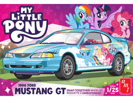 Skill 2 Model Kit 1996 Ford Mustang GT My Little Pony 1/25 Scale Model AMT AMT1577M