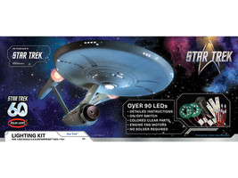 Star Trek The Original Series USS Enterprise 60th Anniversary Lighting Set for 1/350 Model Kit Polar Lights MKA076