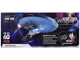 Star Trek The Original Series USS Enterprise 60th Anniversary Lighting Set for 1/350 Model Kit Polar Lights MKA076