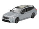 BMW M5 Touring Brooklyn Gray Metallic with Sunroof 1/64 Diecast Model Car Mini GT MGT01096 BMW M5 Touring Brooklyn Gray Metallic with Sunroof 1/64 Diecast Model Car Mini GT MGT01096