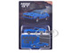Ford Mustang Mach 1 Grabber Blue with Silver Stripes Limited Edition 1/64 Diecast Model Car Mini GT MGT01138 Ford Mustang Mach 1 Grabber Blue with Silver Stripes Limited Edition 1/64 Diecast Model Car Mini GT MGT01138