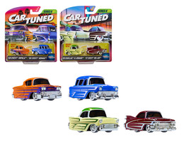 Kustoms Double Pack Series 8 Set of 4 Cars Diecast Model Cars CarTuned 541967-XX5