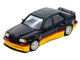Pandem Rocket Bunny 190E Black with Red and Yellow Stripes Diecast Con Madrid 2026 Event Edition 1/64 Diecast Model Car Inno Models IN64-190P-DCM