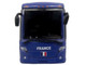 Scania Touring HD Coach Bus France National Football Team Blue with Graphics International Federation of the Global Game Series Limited Edition to 504 pieces Worldwide 1/87 (HO) Diecast Model Iconic Replicas 87-0717 Scania Touring HD Coach Bus France National Football Team Blue with Graphics International Federation of the Global Game Series Limited Edition to 504 pieces Worldwide 1/87 (HO) Diecast Model Iconic Replicas 87-0717