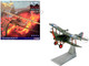 Royal Aircraft Factory SE5a Biplane Aircraft D6864 Major Keith Logan Caldwell No 74 Squadron Clairmarais South Aerodrome 1918 Royal Air Force The Aviation Archive Series 1/48 Diecast Model Corgi AA37711