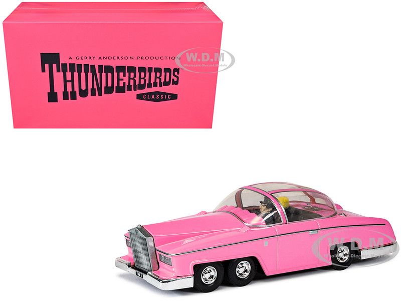 Rolls Royce FAB 1 Pink with Figures Thunderbirds 1965 1966 TV Series F A B Collection Diecast Model Car Corgi CC00605