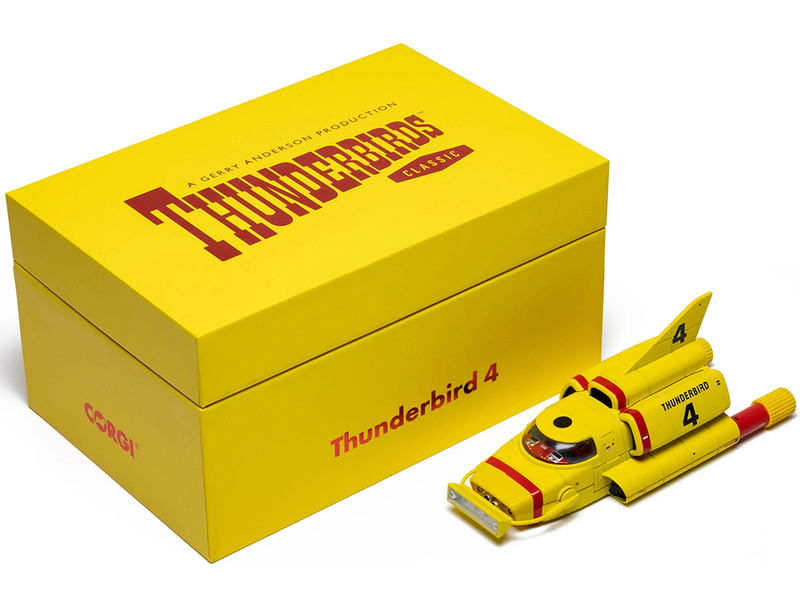 Thunderbird 4 Submarine Yellow Thunderbirds 1965 1966 TV Series F A B Collection Diecast Model Car Corgi CC01401