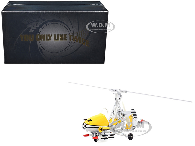 Little Nellie Gyrocopter Yellow James Bond 007 You Only Live Twice 1967 Movie Diecast Model Corgi CC04604