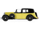 Rolls Royce Phantom III Sedanca de Ville Yellow with Black Top James Bond 007 Goldfinger 1964 Movie Diecast Model Car Corgi CC06807