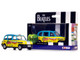 The Beatles London Taxi RHD Right Hand Drive Hello Goodbye Blue and Yellow with Graphics Diecast Model Car Corgi CC85930