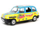 The Beatles London Taxi RHD Right Hand Drive Hello Goodbye Blue and Yellow with Graphics Diecast Model Car Corgi CC85930
