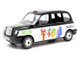 The Beatles London Taxi RHD Right Hand Drive Ob La Di Ob La Da Black and White with Graphics Diecast Model Car Corgi CC85931 The Beatles London Taxi RHD Right Hand Drive Ob La Di Ob La Da Black and White with Graphics Diecast Model Car Corgi CC85931