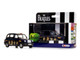 The Beatles London Taxi RHD Right Hand Drive Lady Madonna Black and Dark Blue with Graphics Diecast Model Car Corgi CC85932 The Beatles London Taxi RHD Right Hand Drive Lady Madonna Black and Dark Blue with Graphics Diecast Model Car Corgi CC85932