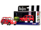The Beatles London Taxi RHD Right Hand Drive Christmas Taxi Red with Graphics Diecast Model Car Corgi CC85933 The Beatles London Taxi RHD Right Hand Drive Christmas Taxi Red with Graphics Diecast Model Car Corgi CC85933