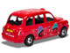 The Beatles London Taxi RHD Right Hand Drive Christmas Taxi Red with Graphics Diecast Model Car Corgi CC85933 The Beatles London Taxi RHD Right Hand Drive Christmas Taxi Red with Graphics Diecast Model Car Corgi CC85933