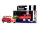 The Beatles London Taxi RHD Right Hand Drive Christmas Taxi Red with Graphics Diecast Model Car Corgi CC85933