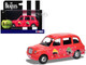 The Beatles London Taxi RHD Right Hand Drive Christmas Taxi Red with Graphics Diecast Model Car Corgi CC85933