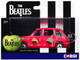 The Beatles London Taxi RHD Right Hand Drive Christmas Taxi Red with Graphics Diecast Model Car Corgi CC85933