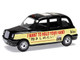 The Beatles London Taxi RHD Right Hand Drive I Want To Hold Your Hand Black and Cream with Graphics Diecast Model Car Corgi CC85934 The Beatles London Taxi RHD Right Hand Drive I Want To Hold Your Hand Black and Cream with Graphics Diecast Model Car Corgi CC85934