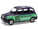 The Beatles London Taxi RHD Right Hand Drive Can t Buy Me Love Blue and Green with Graphics Diecast Model Car Corgi CC85935