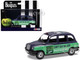 The Beatles London Taxi RHD Right Hand Drive Can t Buy Me Love Blue and Green with Graphics Diecast Model Car Corgi CC85935