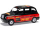 The Beatles London Taxi RHD Right Hand Drive Eleanor Rigby Yellow Submarine Black and Red with Graphics Diecast Model Car Corgi CC85936 The Beatles London Taxi RHD Right Hand Drive Eleanor Rigby Yellow Submarine Black and Red with Graphics Diecast Model Car Corgi CC85936